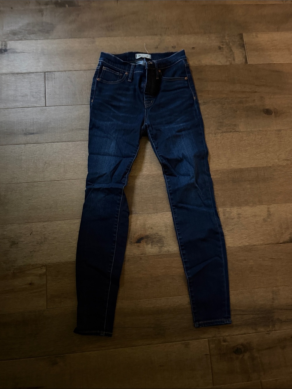 💘Madewell Dark Indigo Skinny Jeans